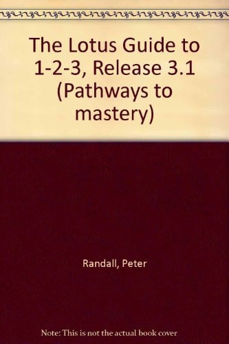LOTUS GUIDE TO 1-2-3 REL 3.1, de RANDALL | portada del libro
