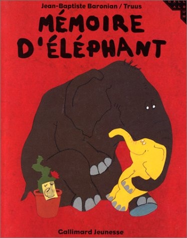 MEMOIRE D'ELEPHANT, de Jean-Baptiste Baronian | portada del libro