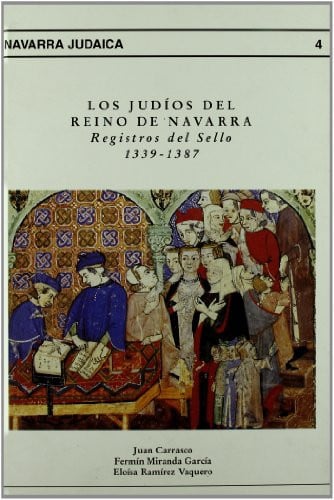 Los judios del Reino de Navarra. Registros del sello 1339-1387, de CARRASCO PEREZ | portada del libro