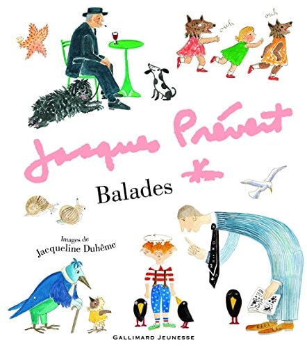 BALADES, de Jacques Prévert | portada del libro