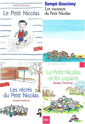 COFFRET LE PETIT NICOLAS 4V, de Sempé | portada del libro