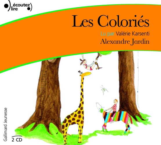 LES COLORIES CD, de Jardin | portada del libro