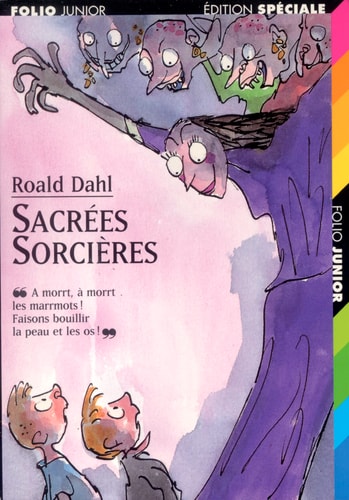 SACREES SORCIERES, de Roald Dahl | portada del libro
