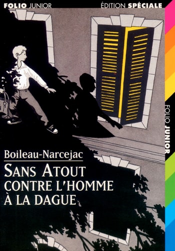 SANS ATOUT CONTRE L'HOMME A LA DAGUE, de Boileau-Narcejac | portada del libro