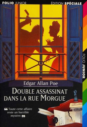 DOUBLE ASSASSINAT DANS LA RUE MORGUE / LA LETTRE VOLEE, de Edgar Allan Poe | portada del libro