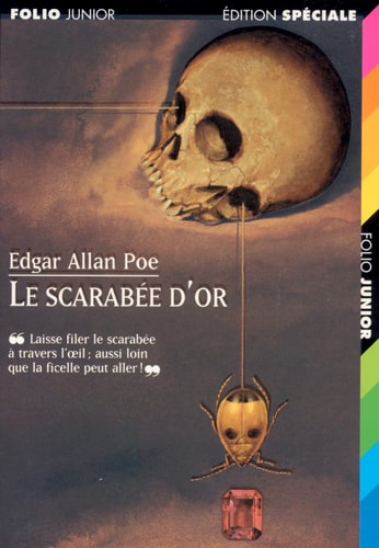 LE SCARABEE D'OR, de POE | portada del libro
