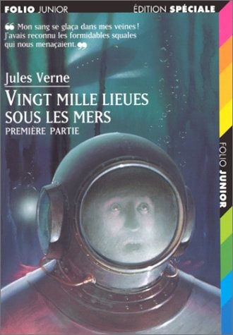 VINGT MILLE LIEUES SOUS LES MERS T1, de Jules Verne | portada del libro