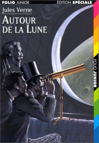 AUTOUR DE LA LUNE, de Jules Verne | portada del libro