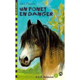 UN PONEY EN DANGER, de Lucy Daniels | portada del libro