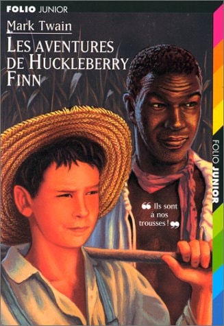 LES AVENTURES D'HUCKLEBERRY FINN, de Mark Twain | portada del libro