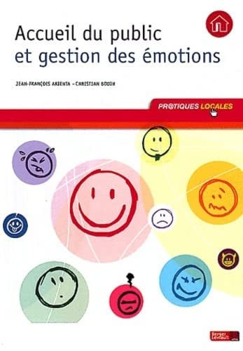 ACCUEIL ET GESTION DES EMOTIONS 1ERE ED, de ARIENTA#BODIN | portada del libro