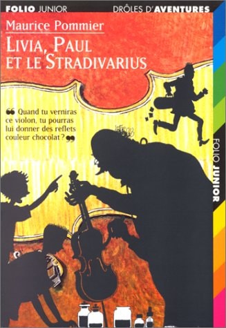 LIVIA PAUL ET LE STRADIVARIUS, de Maurice Pommier | portada del libro