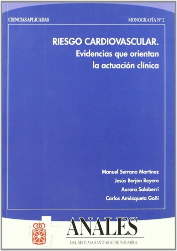 RIESGO CARDIOVASCULAR, de SERRANO MARTINEZ | portada del libro
