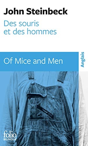 DES SOURIS ET DES HOMMES / OF MICE AND MEN, de John Steinbeck | portada del libro