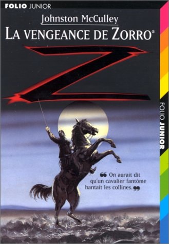 LA VENGEANCE DE ZORRO, de Johnston McCulley | portada del libro