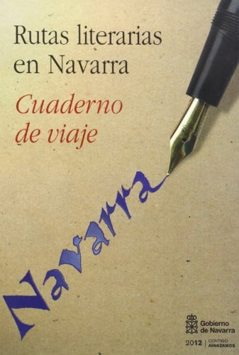 Rutas literarias en Navarra, de Sada Arellano | portada del libro