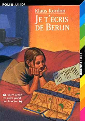 JE T'ECRIS DE BERLIN, de Klaus Kordon | portada del libro