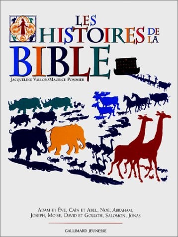 LES HISTOIRES DE LA BIBLE, de Vallon | portada del libro