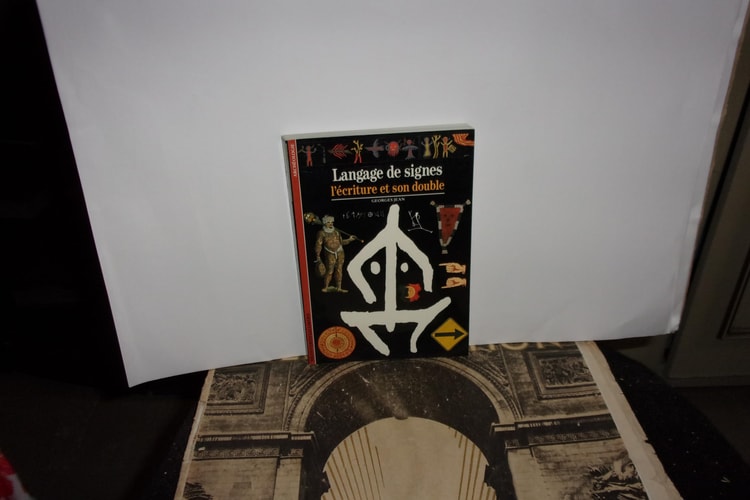 Langage de signes, de Georges Jean | portada del libro