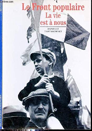 LE FRONT POPULAIRE, de Danielle Tartakowsky | portada del libro