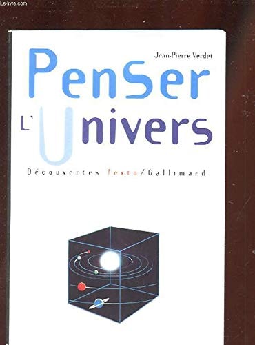 PENSER L'UNIVERS, de Jean-Pierre Verdet | portada del libro