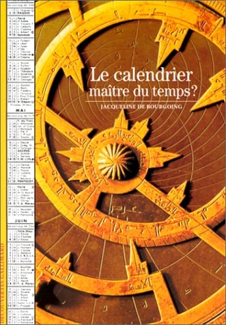 LE CALENDRIER, de Jacqueline de Bourgoing | portada del libro