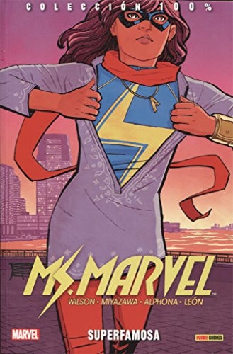 COLECCION 100% MS MARVEL 4 SUPERFAMOSA, de AA.VV. | portada del libro