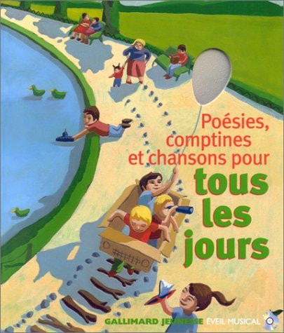 POESIES COMPTINES ET CHANSONS POUR TOUS LES JOURS 1LIV-1CD, de Collectif | portada del libro