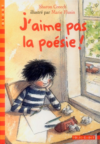 J'AIME PAS LA POESIE, de Sharon Creech | portada del libro