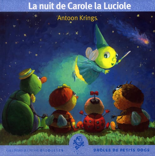 La nuit de Carole la luciole, de KRINGS | portada del libro