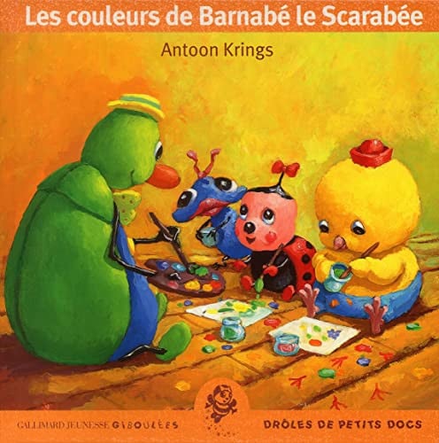 LES COULEURS DE BARNABE LE SCARABEE, de KRINGS | portada del libro