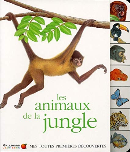 LES ANIMAUX DE LA JUNGLE, de Ute Fuhr | portada del libro