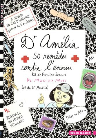 DR AMELIA 50 REMEDES CONTRE L'ENNUI, de Marissa Moss | portada del libro