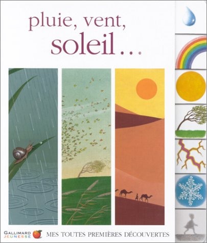 PLUIE VENT SOLEIL, de Henri Galeron | portada del libro