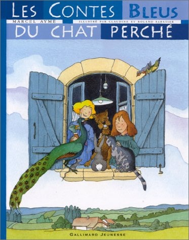 LES CONTES BLEUS DU CHAT PERCHE, de Marcel Aymé | portada del libro