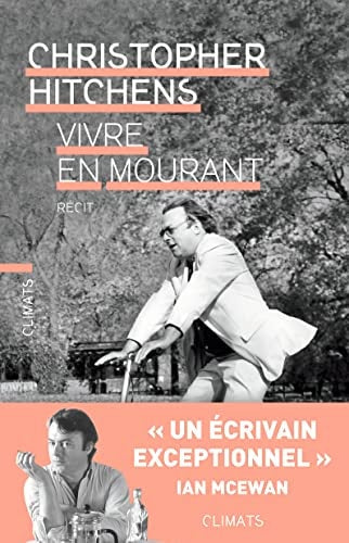VIVRE EN MOURANT, de Christopher Hitchens | portada del libro