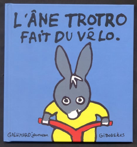 L'ANE TROTRO FAIT DU VELO, de GUETTIER | portada del libro