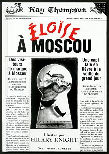 ELOISE A MOSCOU, de Kay Thompson | portada del libro