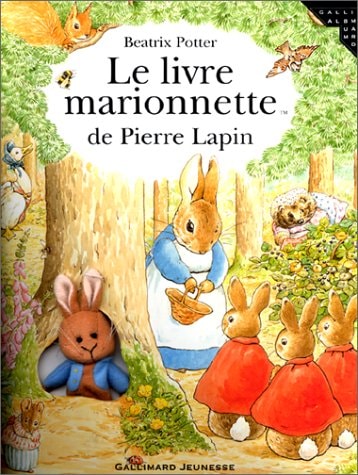 LE LIVRE MARIONNETTE DE PIERRE LAPIN, de Beatrix Potter | portada del libro