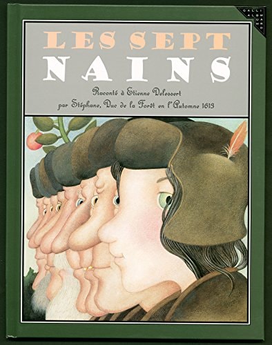 Les sept nains, de Etienne Delessert | portada del libro