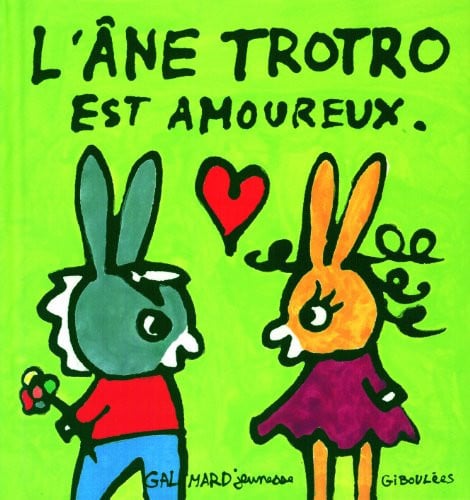 L'ANE TROTRO EST AMOUREUX, de GUETTIER | portada del libro