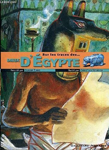 DIEUX D'EGYPTE, de Olivier Tiano | portada del libro