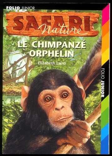 LE CHIMPANZE ORPHELIN, de Elizabeth Laird | portada del libro