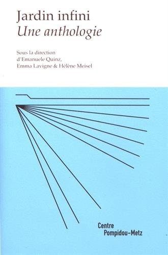 JARDIN INFINI UNE ANTHOLOGIE, de Emanuele Quinz | portada del libro
