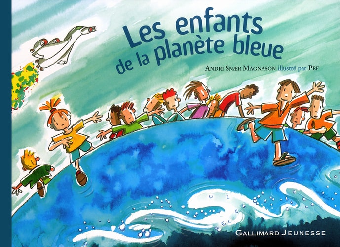 LES ENFANTS DE LA PLANETE BLEUE, de Andri Snaer Magnason | portada del libro