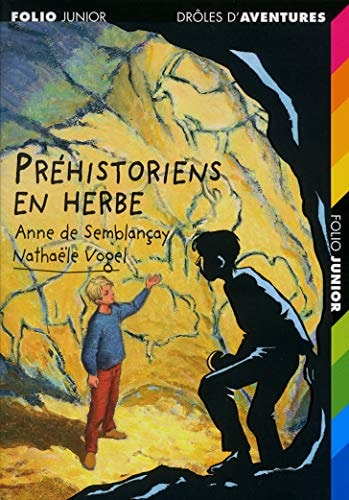 PREHISTORIENS EN HERBE, de Anne de Semblançay | portada del libro