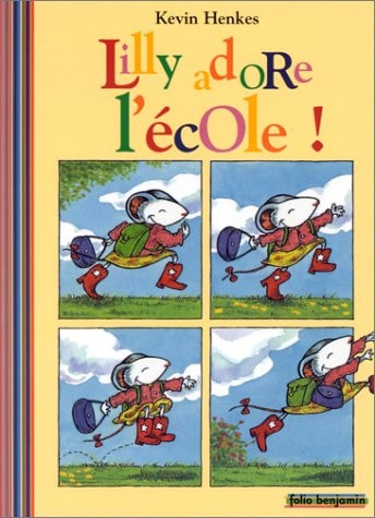 LILLY ADORE L'ECOLE, de Kevin Henkes | portada del libro