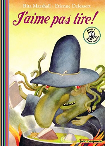 J'AIME PAS LIRE, de Rita Marshall | portada del libro