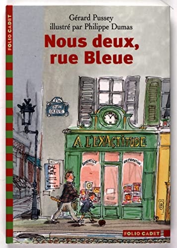 NOUS DEUX RUE BLEUE, de Gérard Pussey | portada del libro