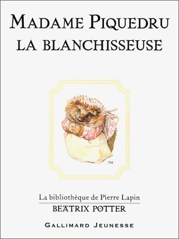 MADAME PIQUEDRU LA BLANCHISSEUSE, de Beatrix Potter | portada del libro